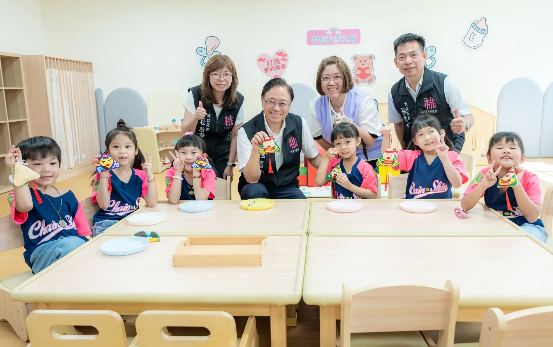 大溪南雅托嬰中心5月25日開幕，預計收托40名2足月~2歲嬰幼兒。桃園市政府提供