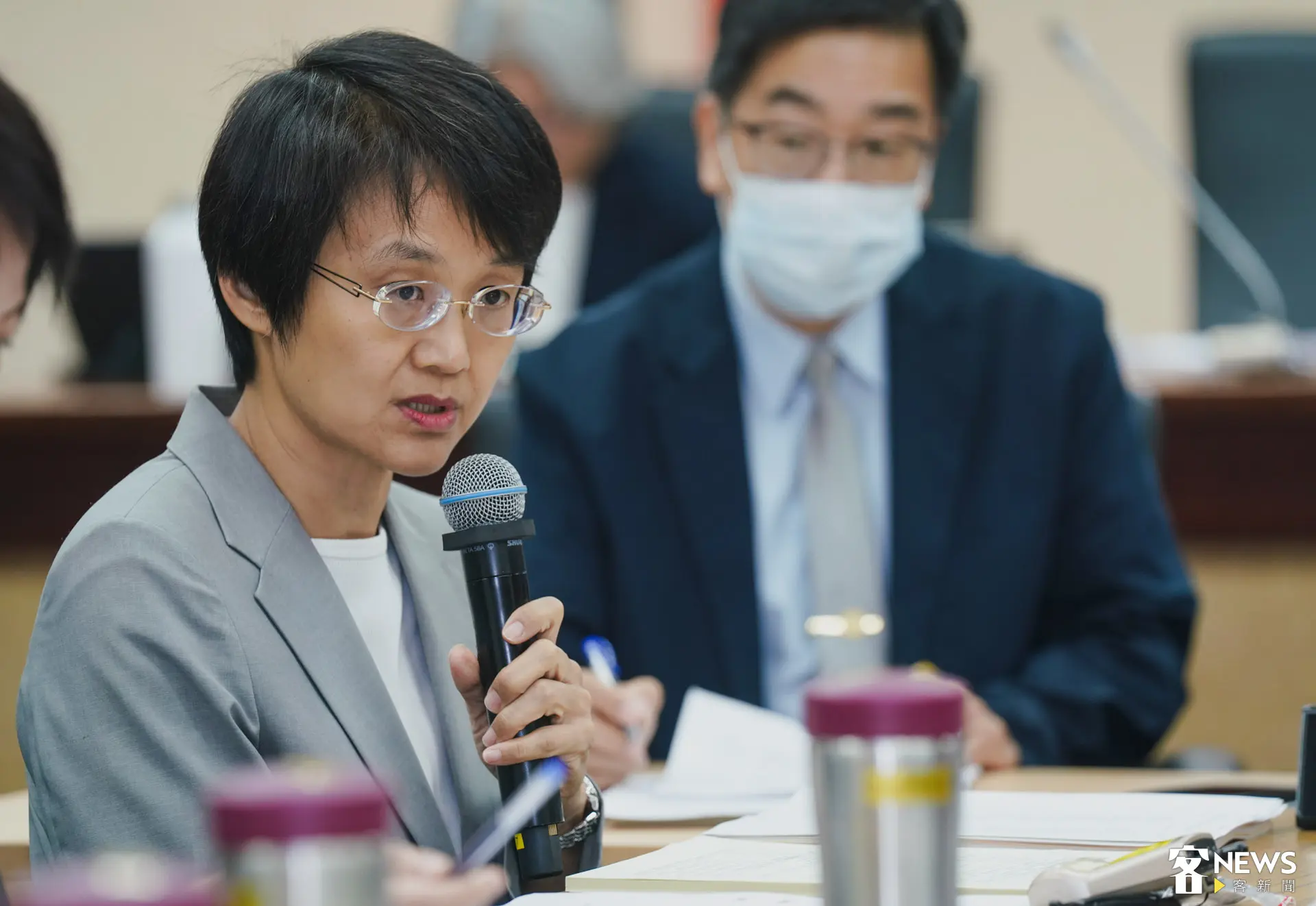 古秀妃表示,客委會今年仍將會想辦法加強預算未受影響的政策,包括強化客家文化內容製作,盼「精準到位」。朱愷元攝