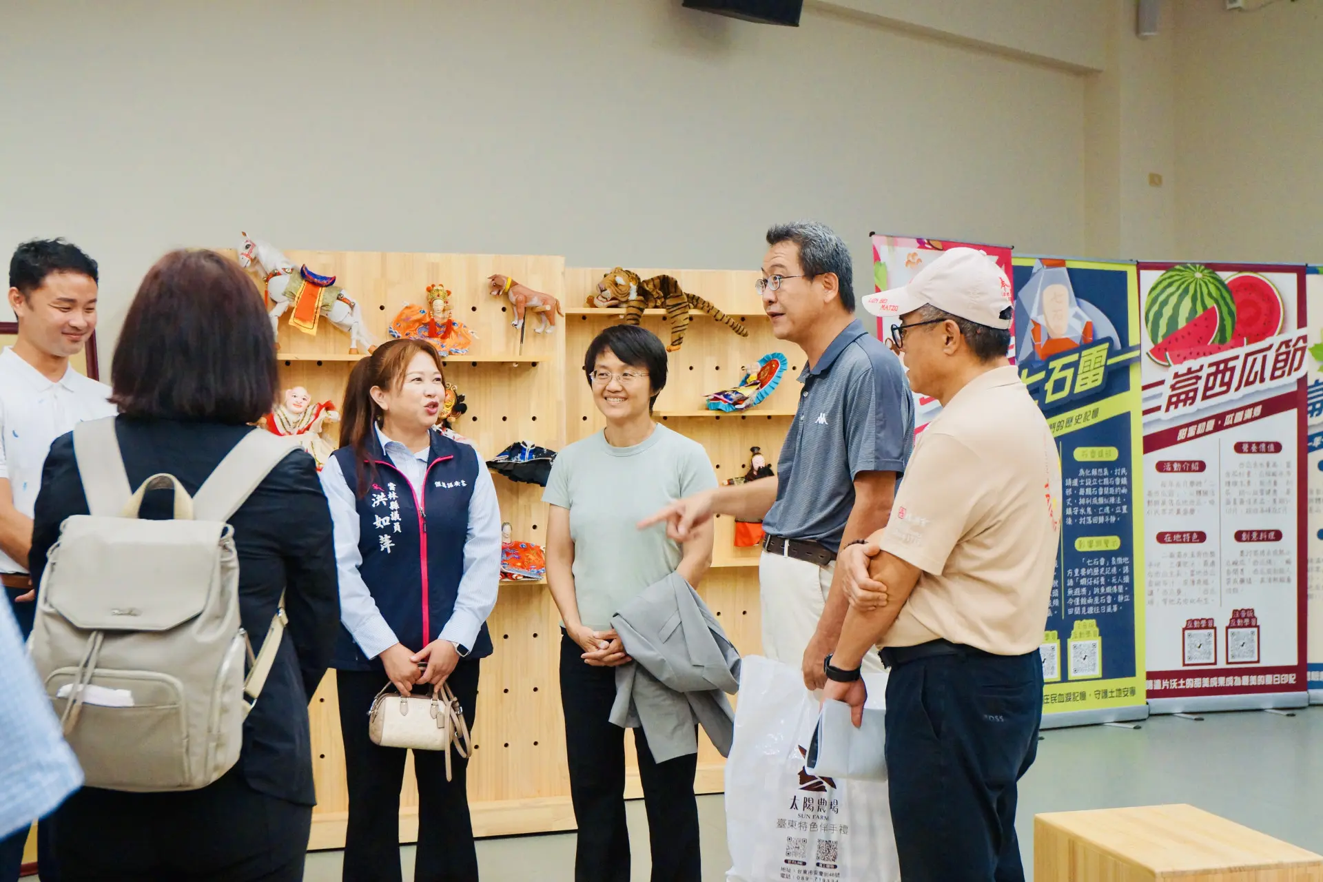 客委會主委古秀妃訪視「雲林詔安客語教學資源中心」。客委會提供