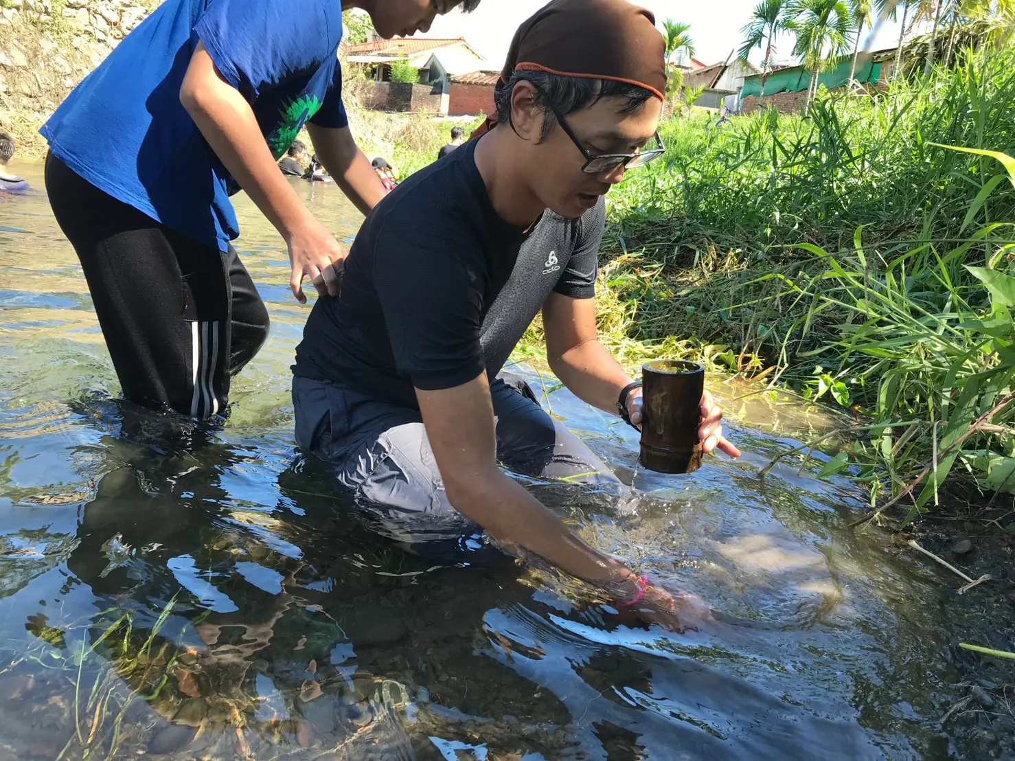 民眾透過導覽活動近距離認識五溝水珍貴的自然與人文資源。資料照，翻攝自五溝水守護工作站臉書