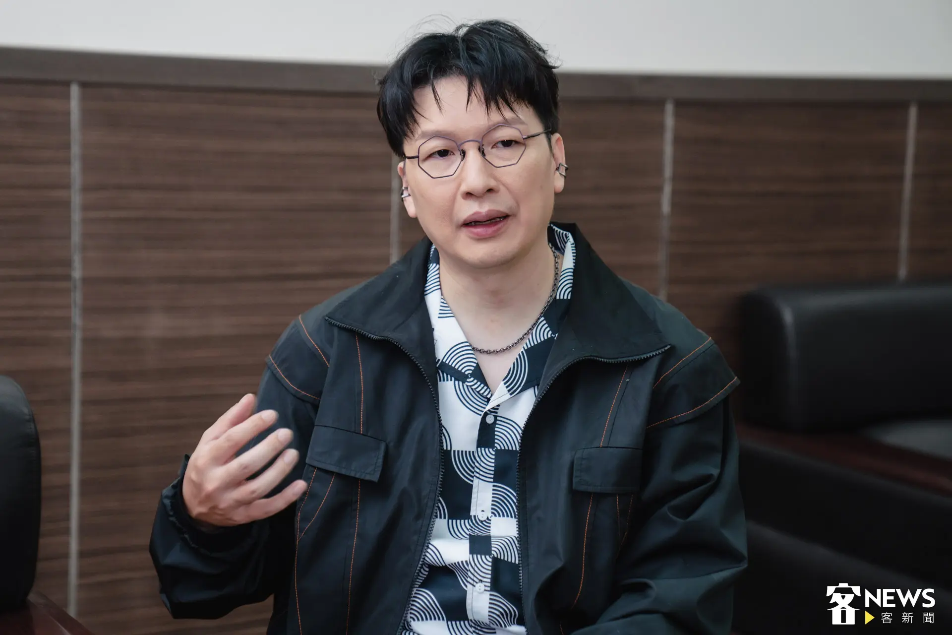 對於入圍的心情,葉超有別於其他兩位成員的擔憂,直言「我們很棒啊。」朱愷元攝