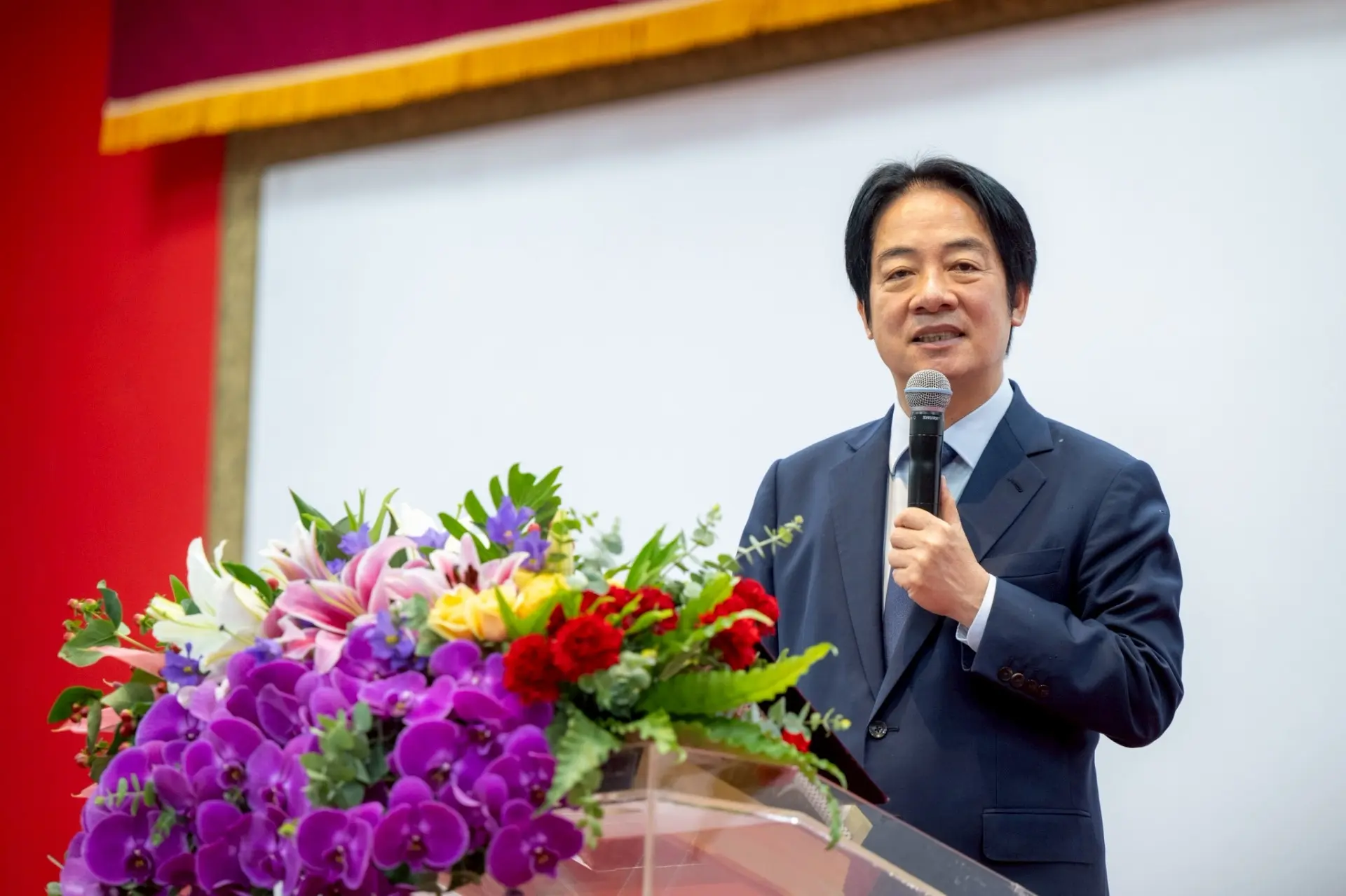 賴清德表示,政府將以打造亞洲無人機產業中心為目標,推動無人機產業升級。總統府提供