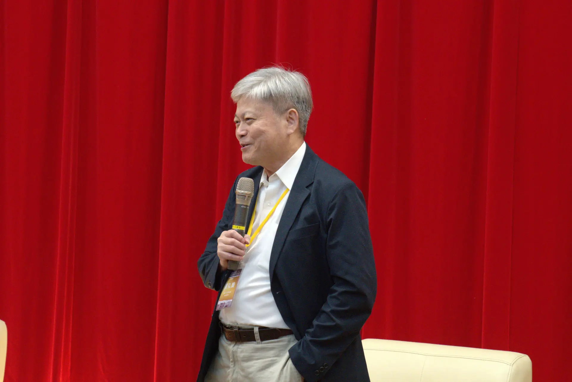 臺灣大眾史學協會創會理事長、台北市立大學教授張弘毅，提出「70+村史計畫」概念。廖文琪攝