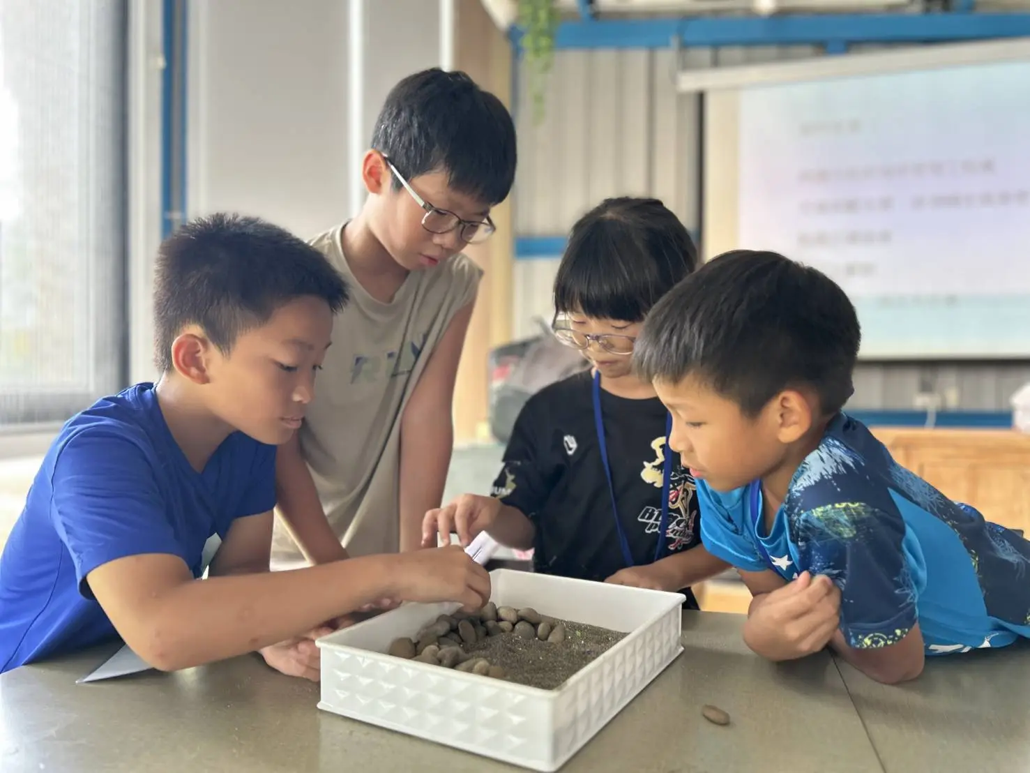 課程結合海岸食農文化與漁村生活體驗，深化學童在地文化認識。桃市環保局提供