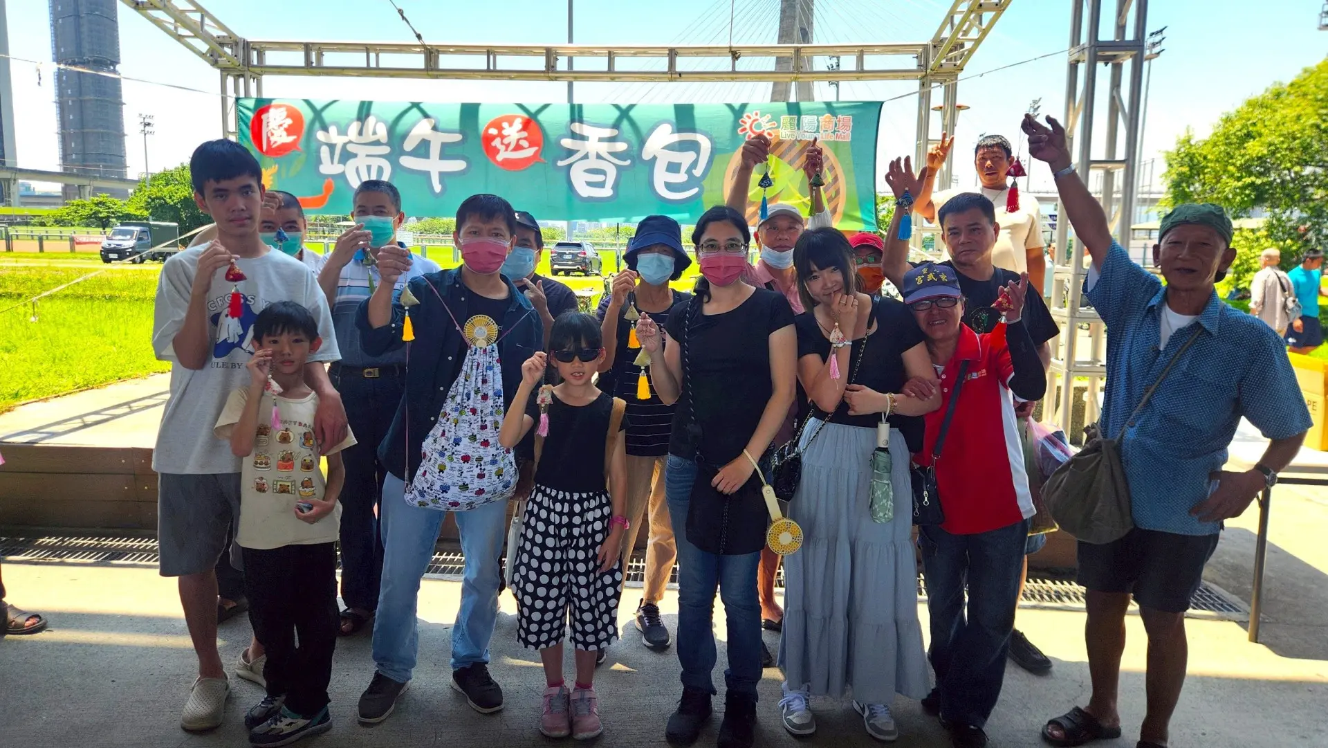 新北重新市集慶端午×平安龍粽有！連假首站逛三重重新橋觀光市集。新北市政府提供