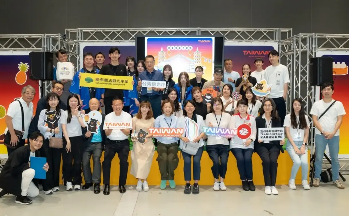 為行銷「台灣百Ways」,觀光業者組團至日本九州推廣台灣旅遊。交通部觀光署提供