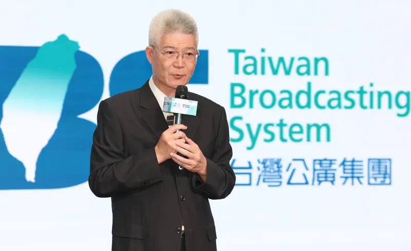 細數公廣集團已累積435座金鐘獎，胡元輝表示，感謝所有幕前、幕後同仁的努力。中央社