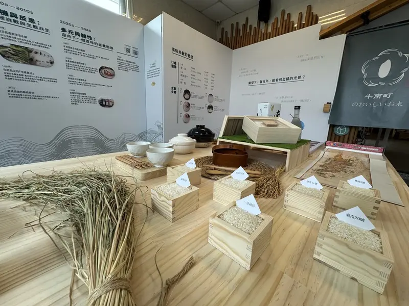 領略蓬萊米百年發展軌跡　斗南鎮農會設特展