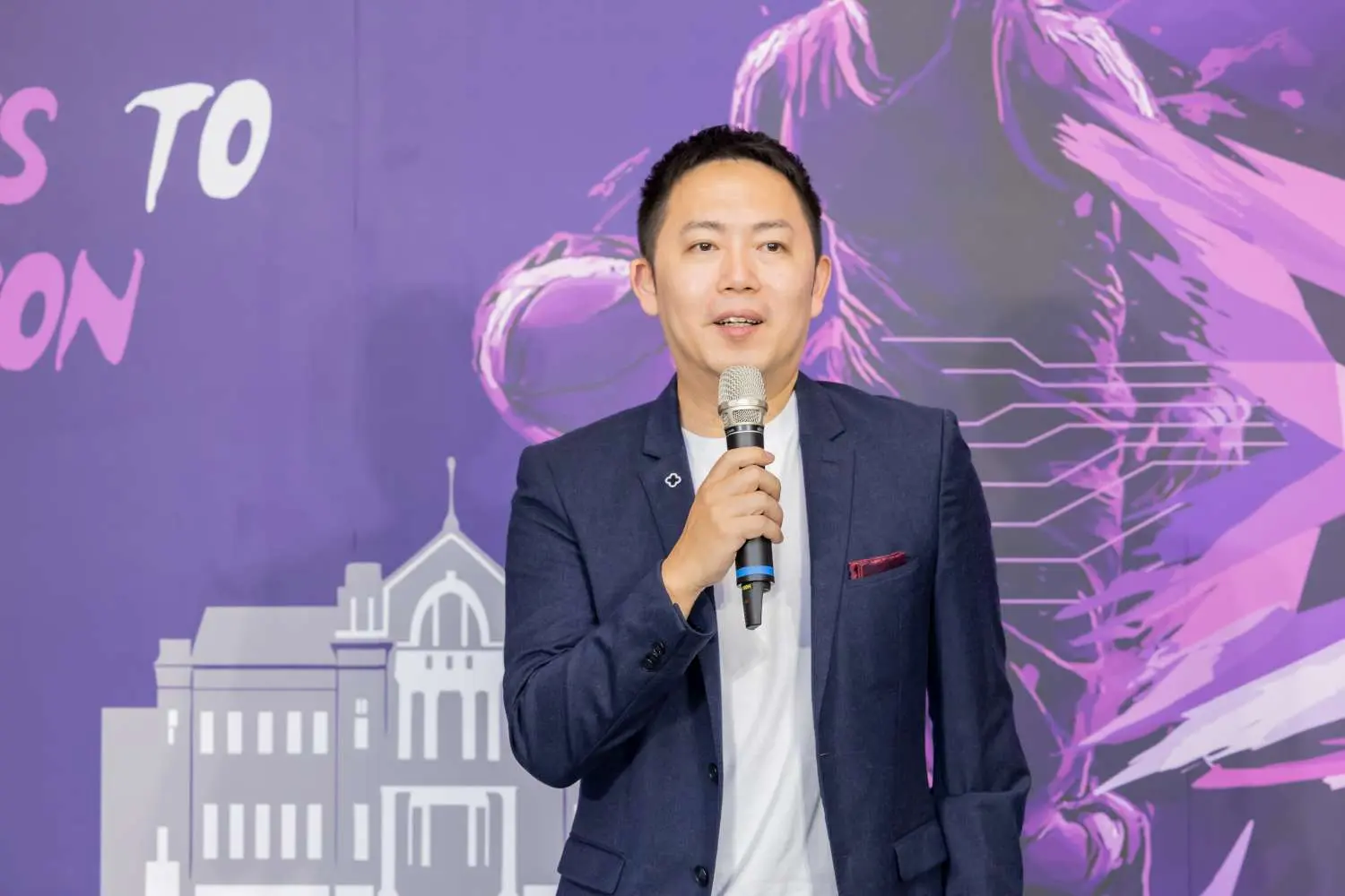 中華民國3×3籃球協會理事長吳同喬。新竹市政府提供