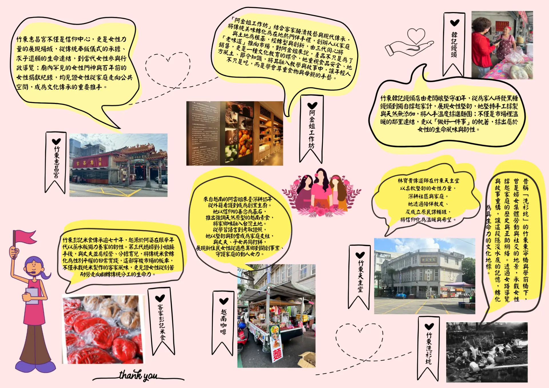 竹東女路走讀路線。新竹縣政府提供