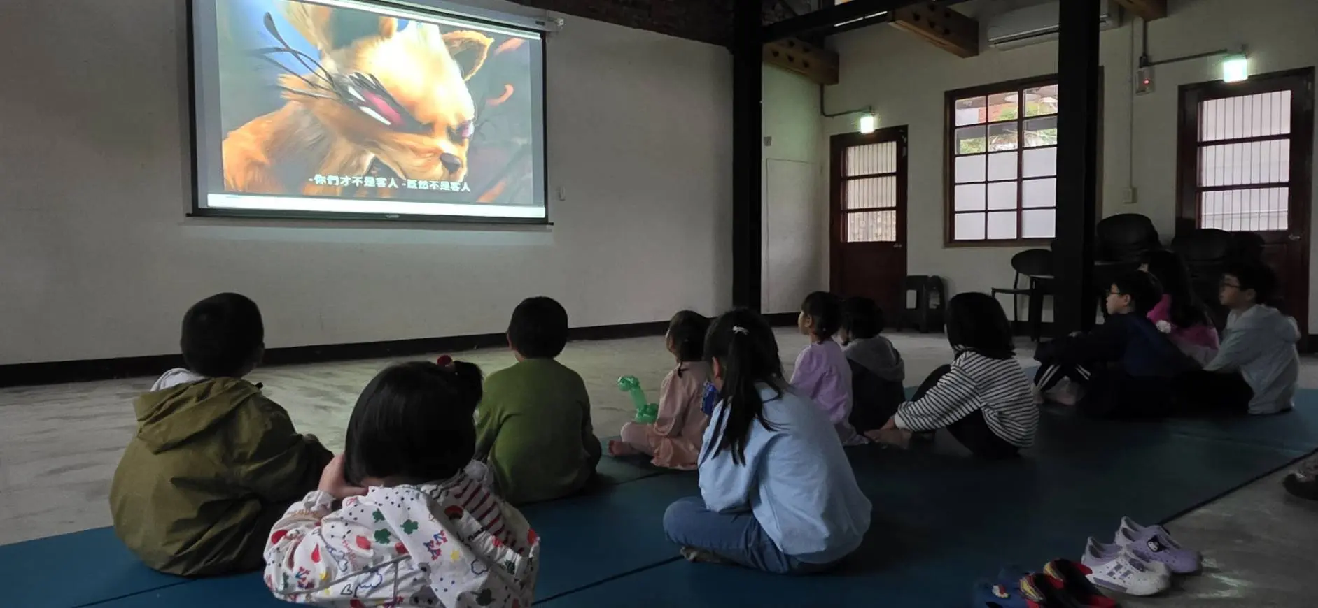 免費親子電影院。桃市府提供