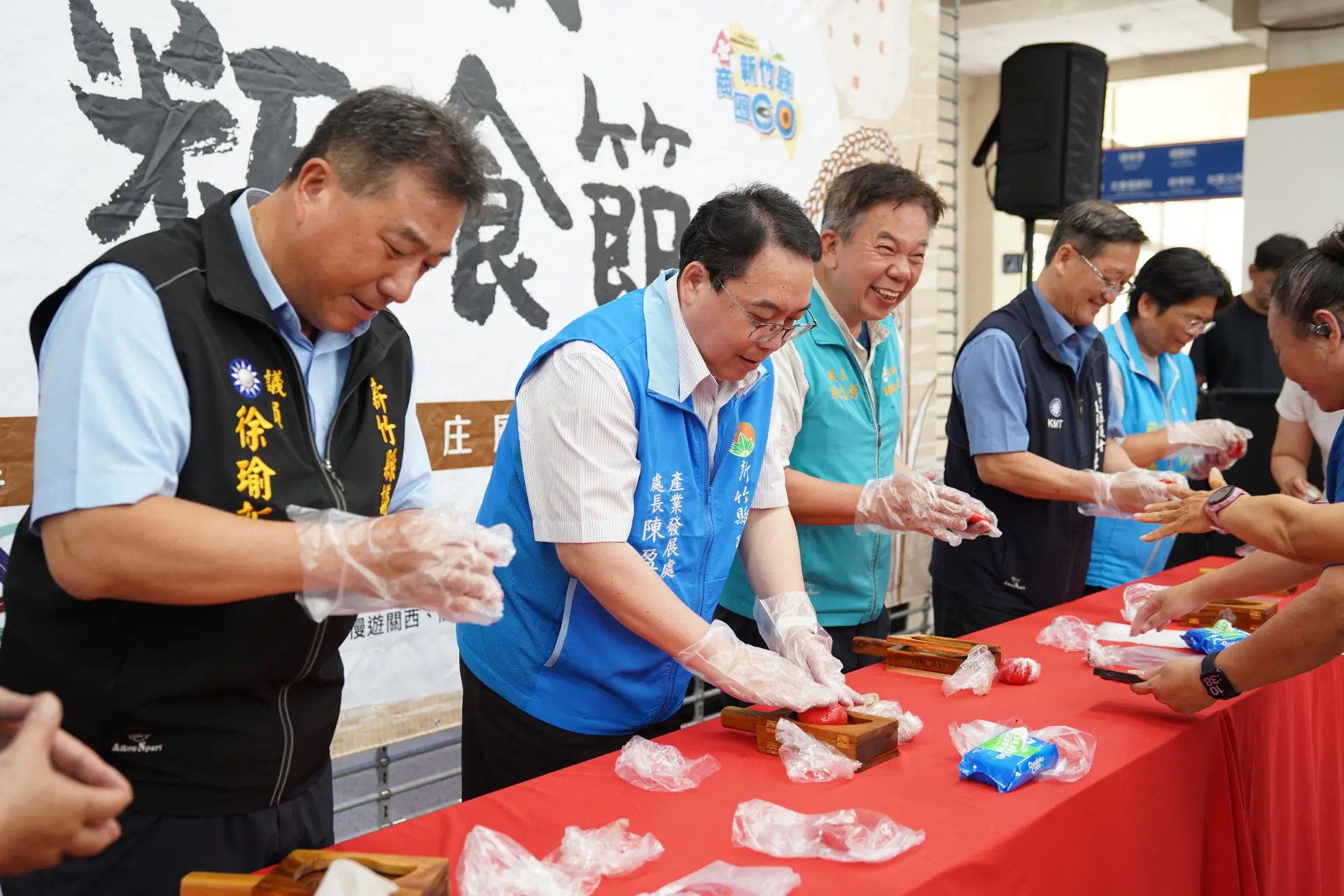 活動當天規劃「粄食押押樂」的體驗。關西鎮促進產業文化發展協會提供