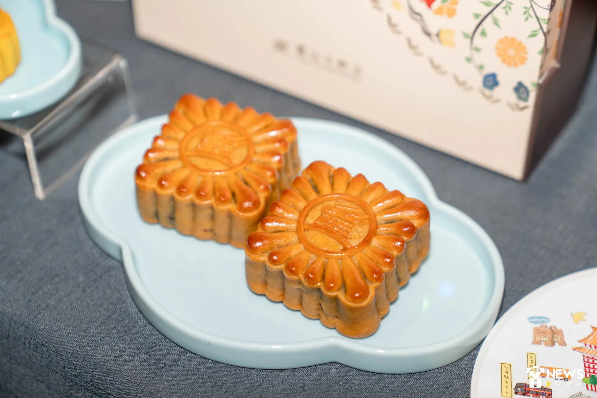 2026台灣美食展，圓山飯店製作精美糕點。范修語攝