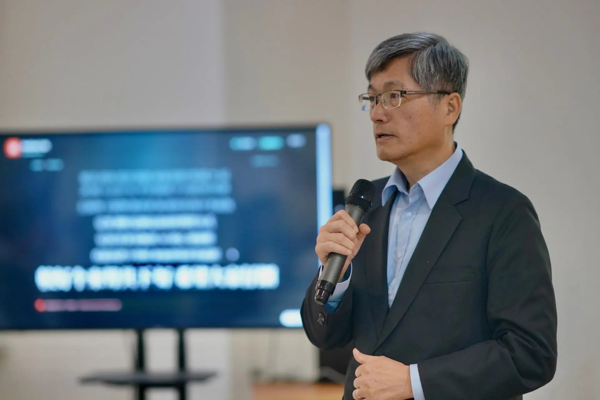 客委會前主委楊長鎮表示,如何開源讓商業單位能廣泛運用,是重要課題。莊勝鴻攝