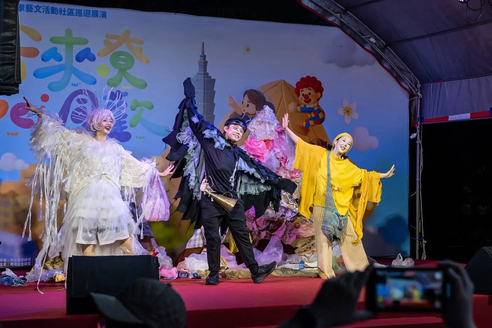 台北市8月客家藝文社區巡演巡迴萬華、士林、中正及南港。北市客提供