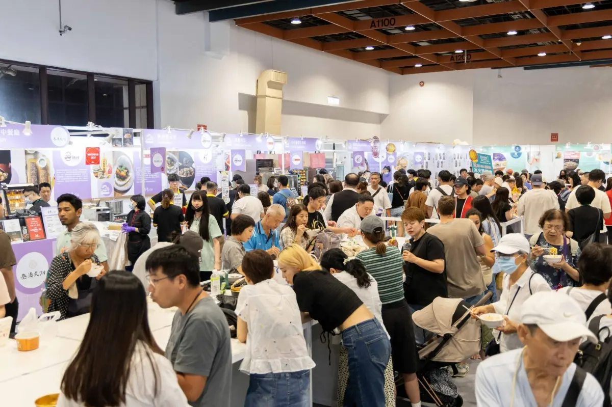 台灣美食展3日圓滿落幕,4天進場觀展共13萬3023人次,較去年成長8.2%。台灣觀光協會提供