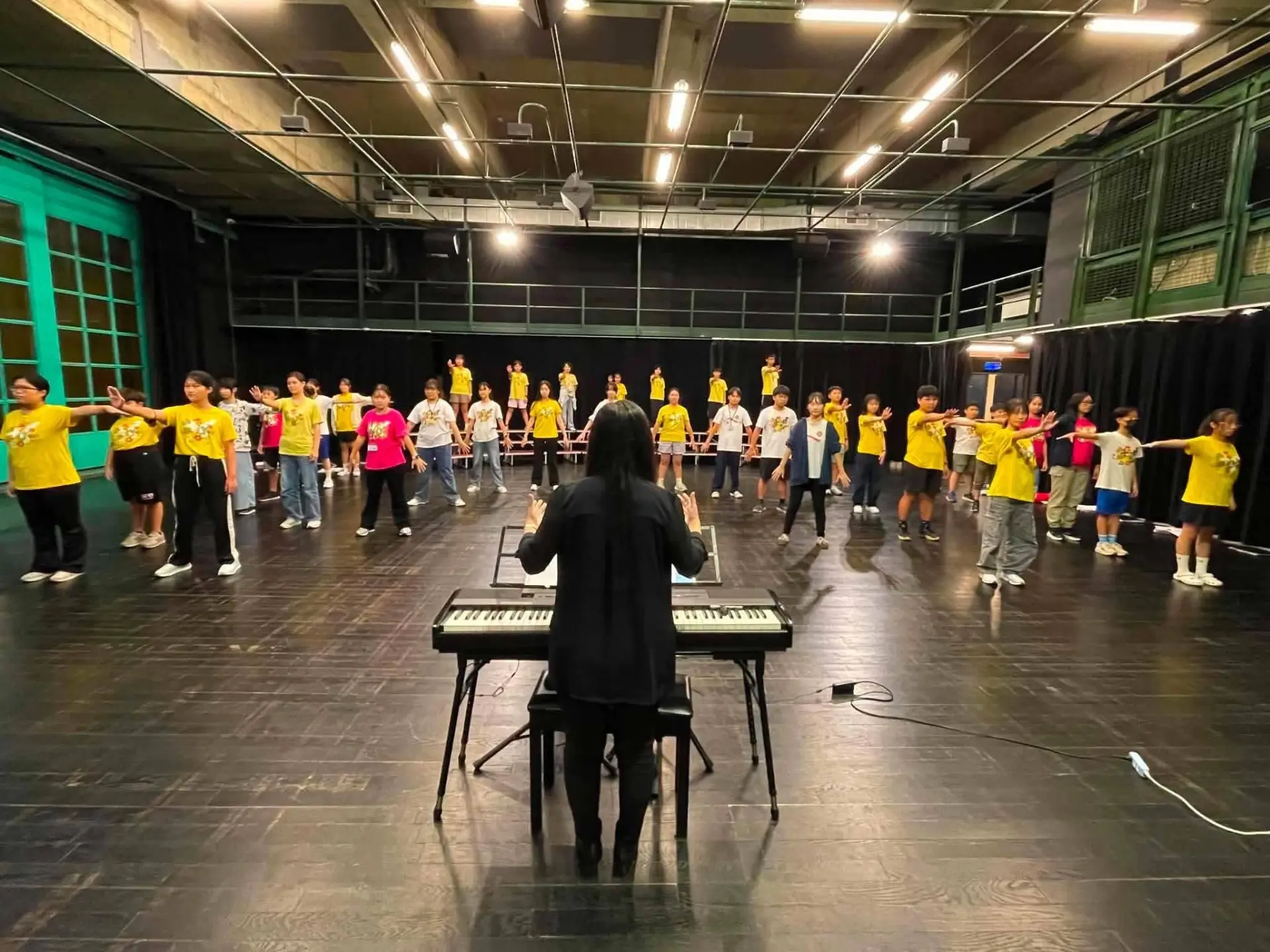 國立客家兒童合唱團年度國家級公演如火如荼進行彩排，並期待與大家見證世界首演《五月花開》一曲。翻攝國立客家兒童合唱團FB