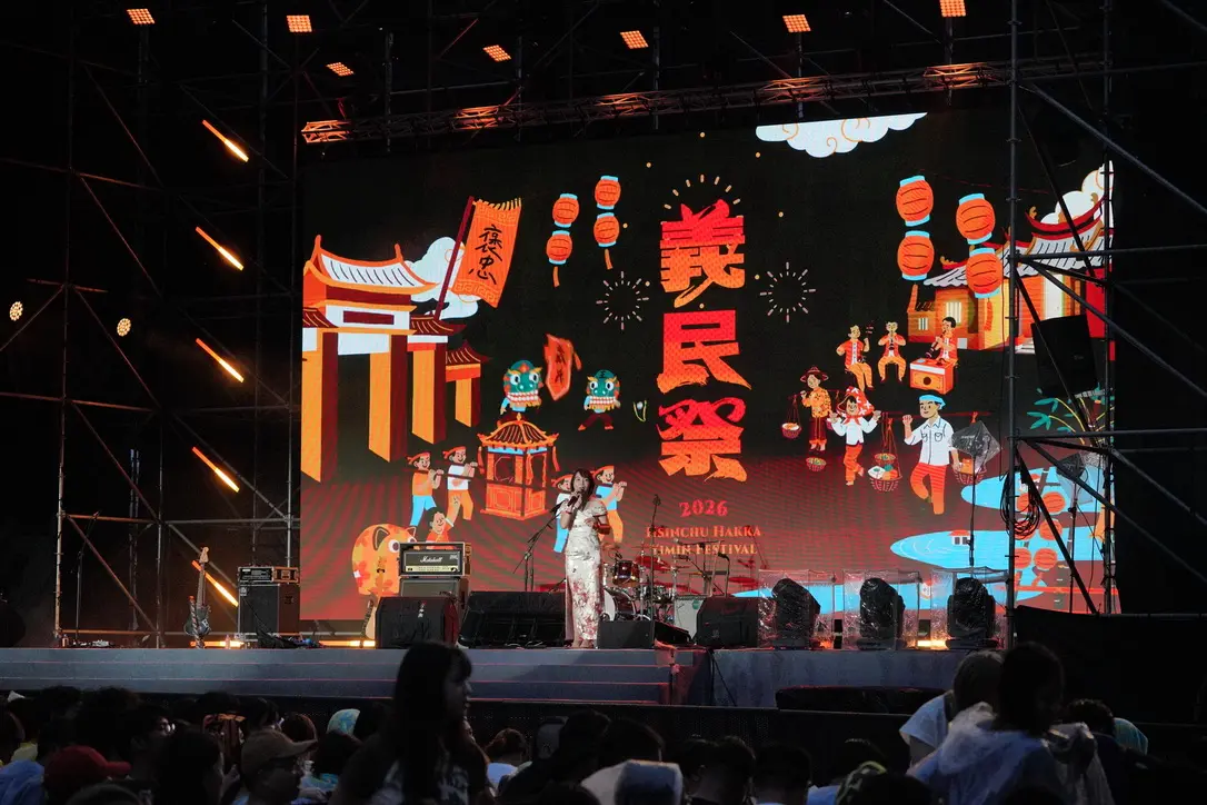 義民祭的視覺設計呈現客家人在義民祭典中所有重要的環節。莊勝鴻攝