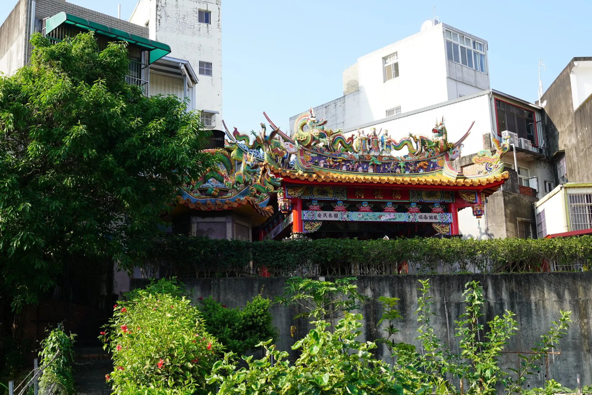芎林高梘頭伯公。廖文琪攝