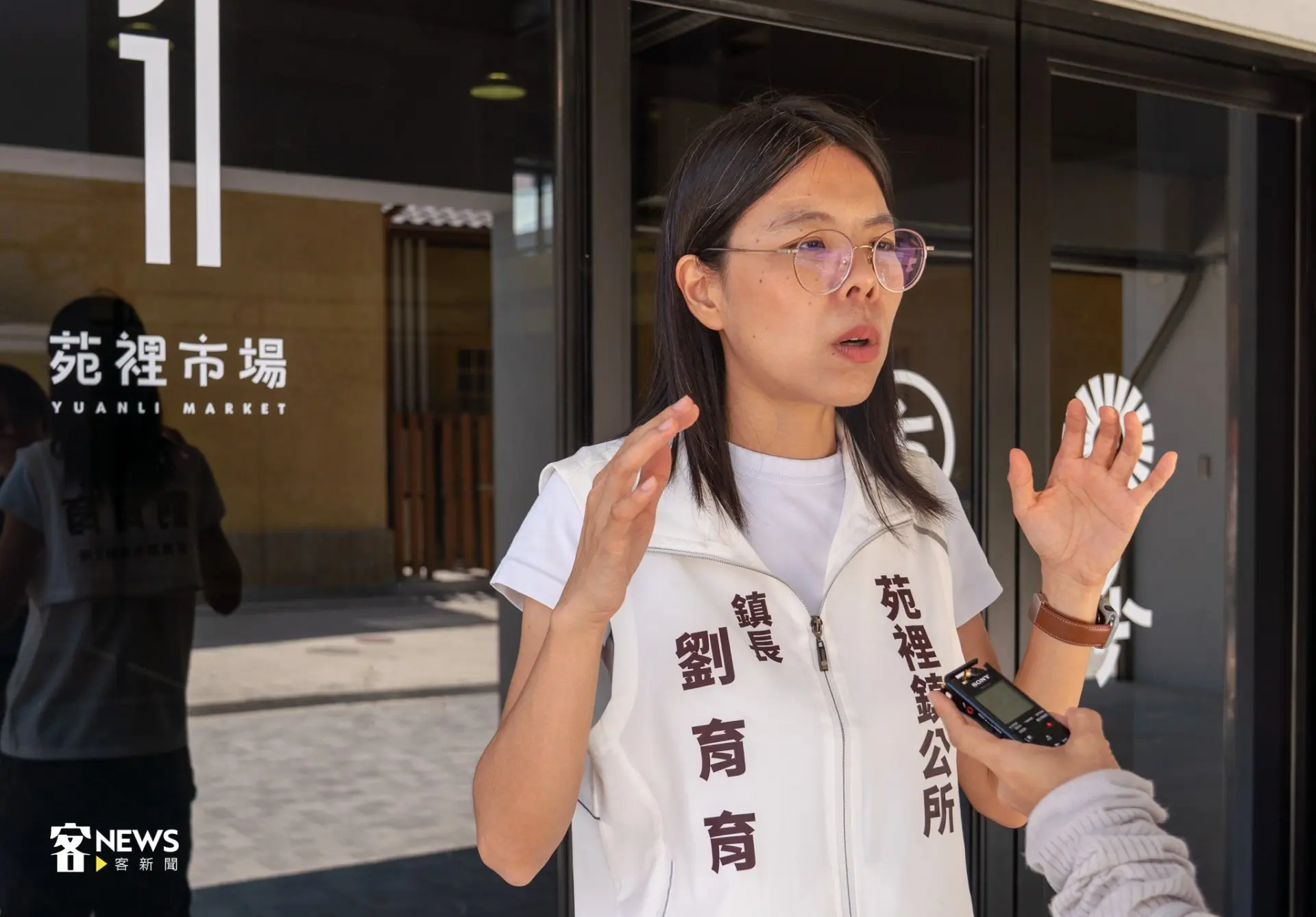 苑裡市場重建，在規劃過程即導入參與式設計，希望公民的參與，將市場百年記憶在苑裡人的生活中延續下去。李宥妍攝