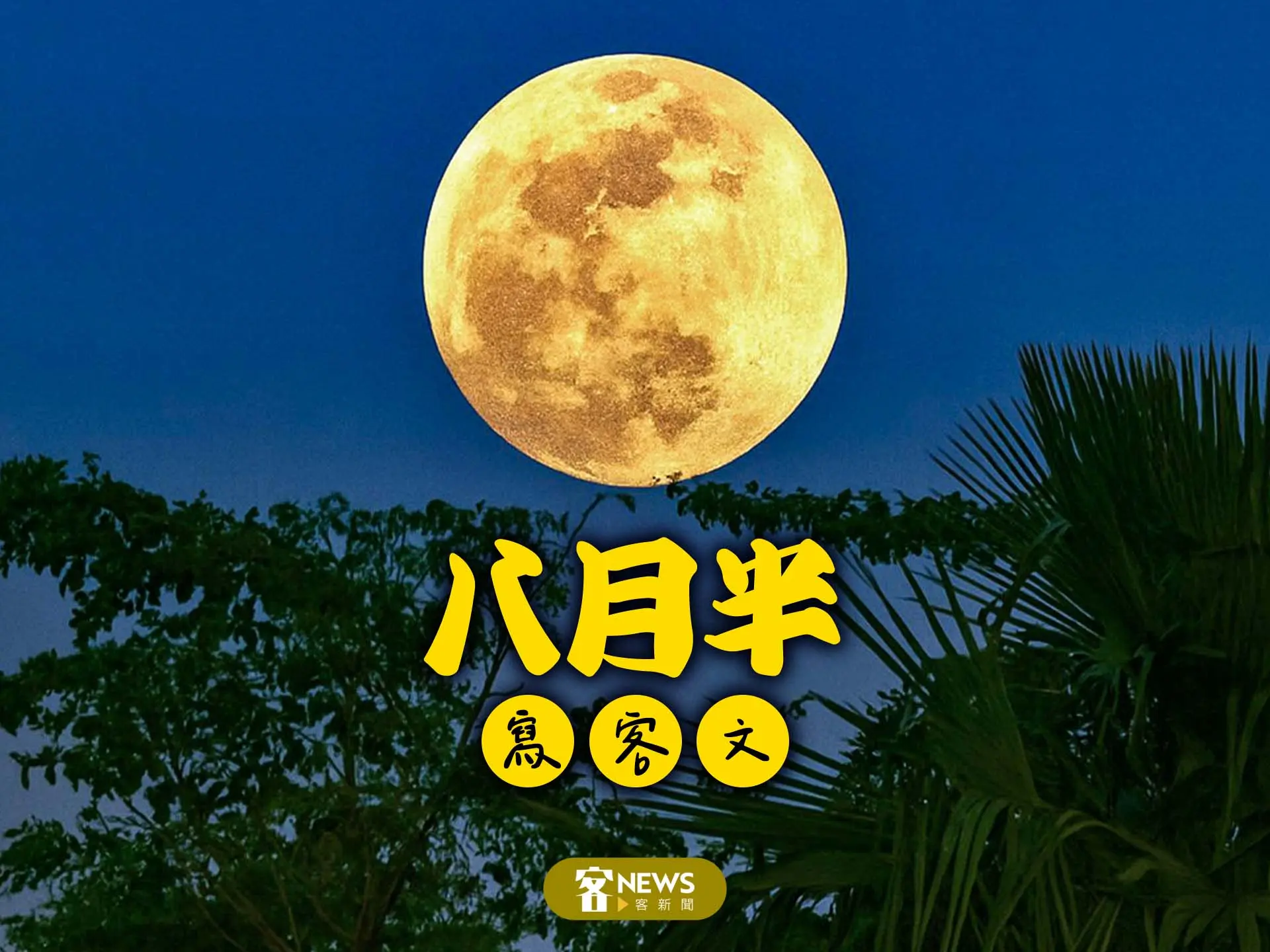 【寫客文】八月半
