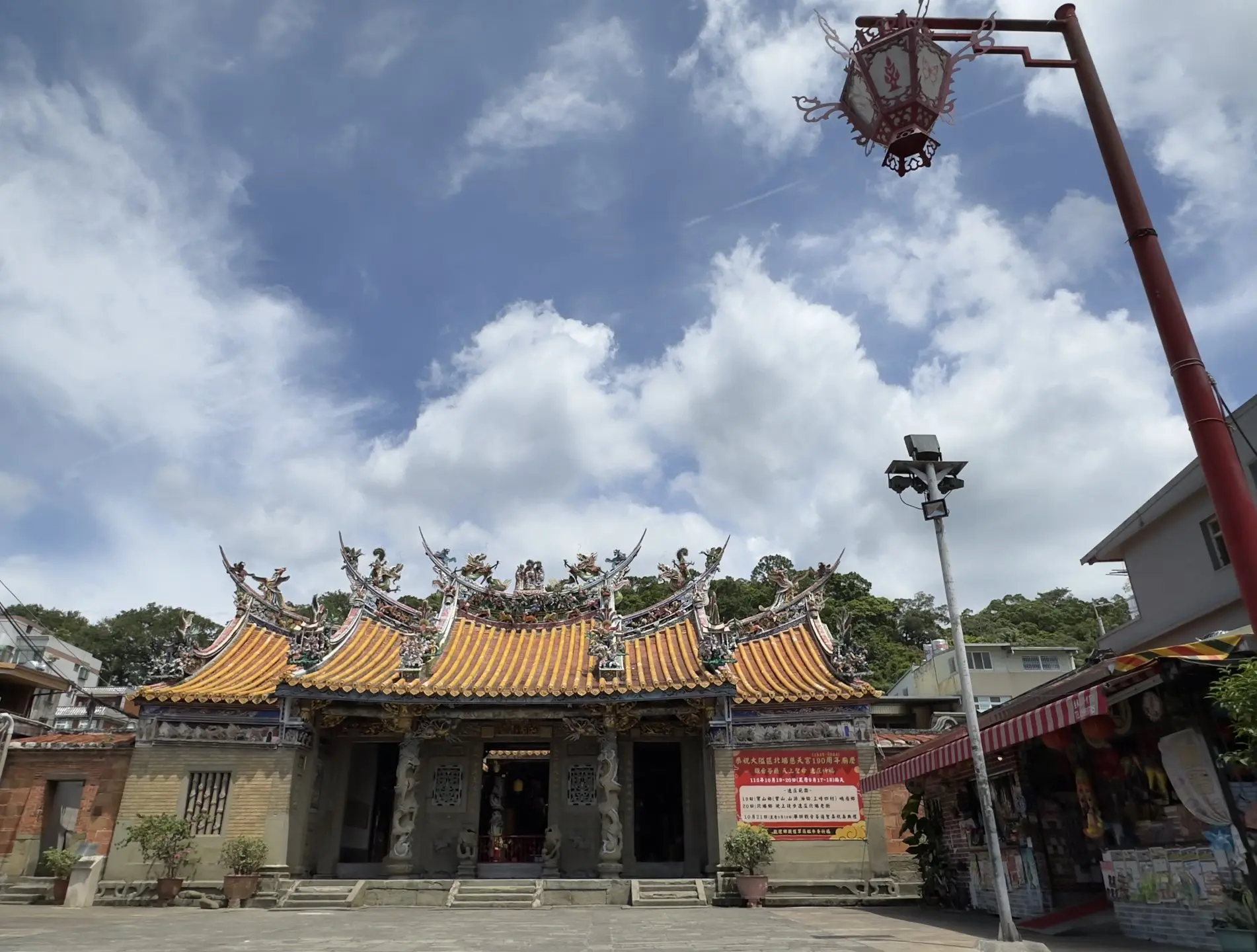 北埔慈天宮是北埔人的信仰中心。蕭秀琴攝