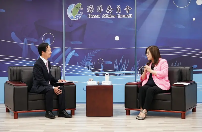 交流協會高雄事務所長拜會海委會　盼深化海洋治理合作