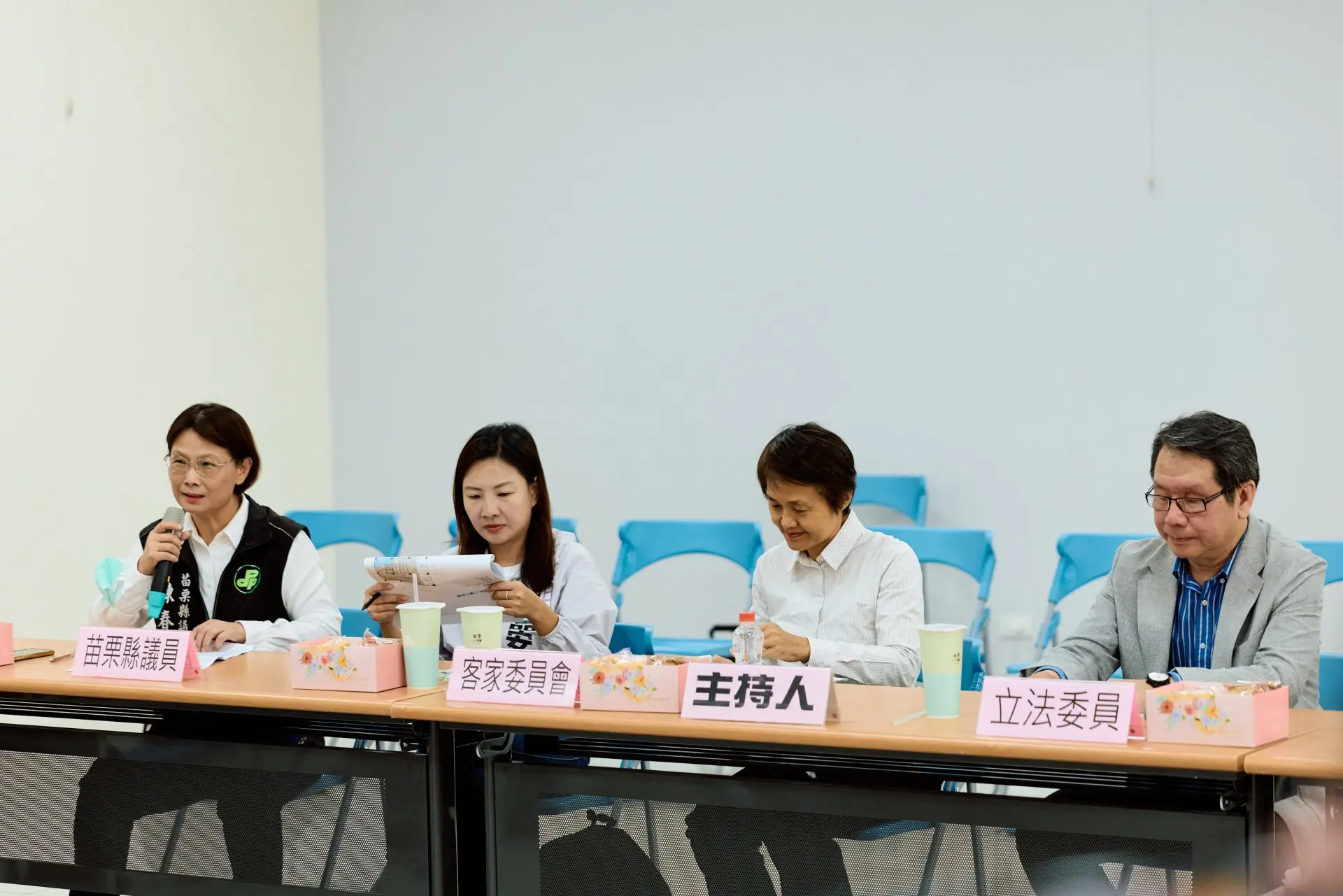 客委會一行綜合交流及討論。客家委員會提供