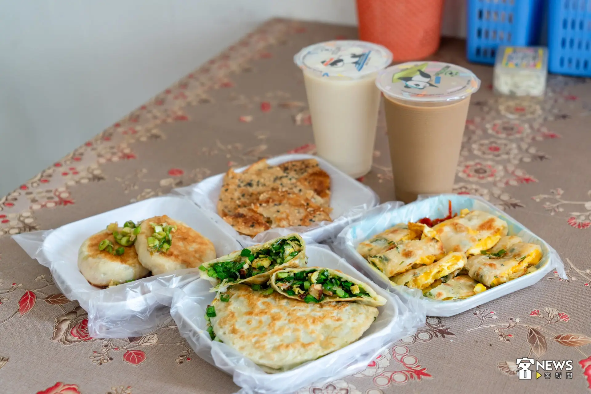 阿萍早餐店主打傳統中式早點，堅持各個品項新鮮現做。洪藝晅攝
