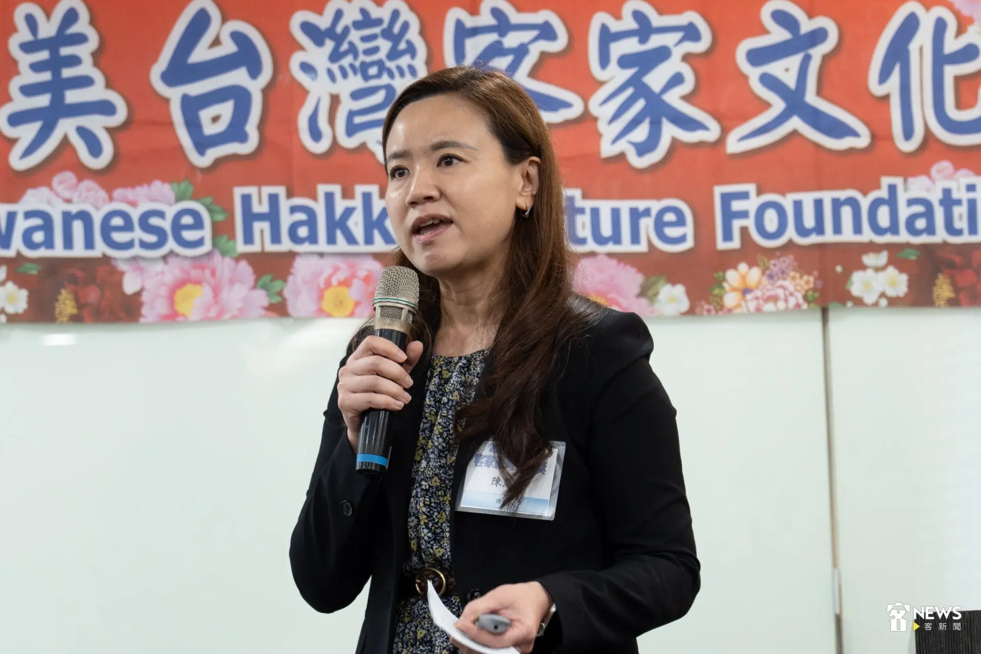 聲樂家陳慧如獲2026客家臺灣文化獎肯定，長期透過歌唱與音樂推廣客家文化。蔡依璇攝