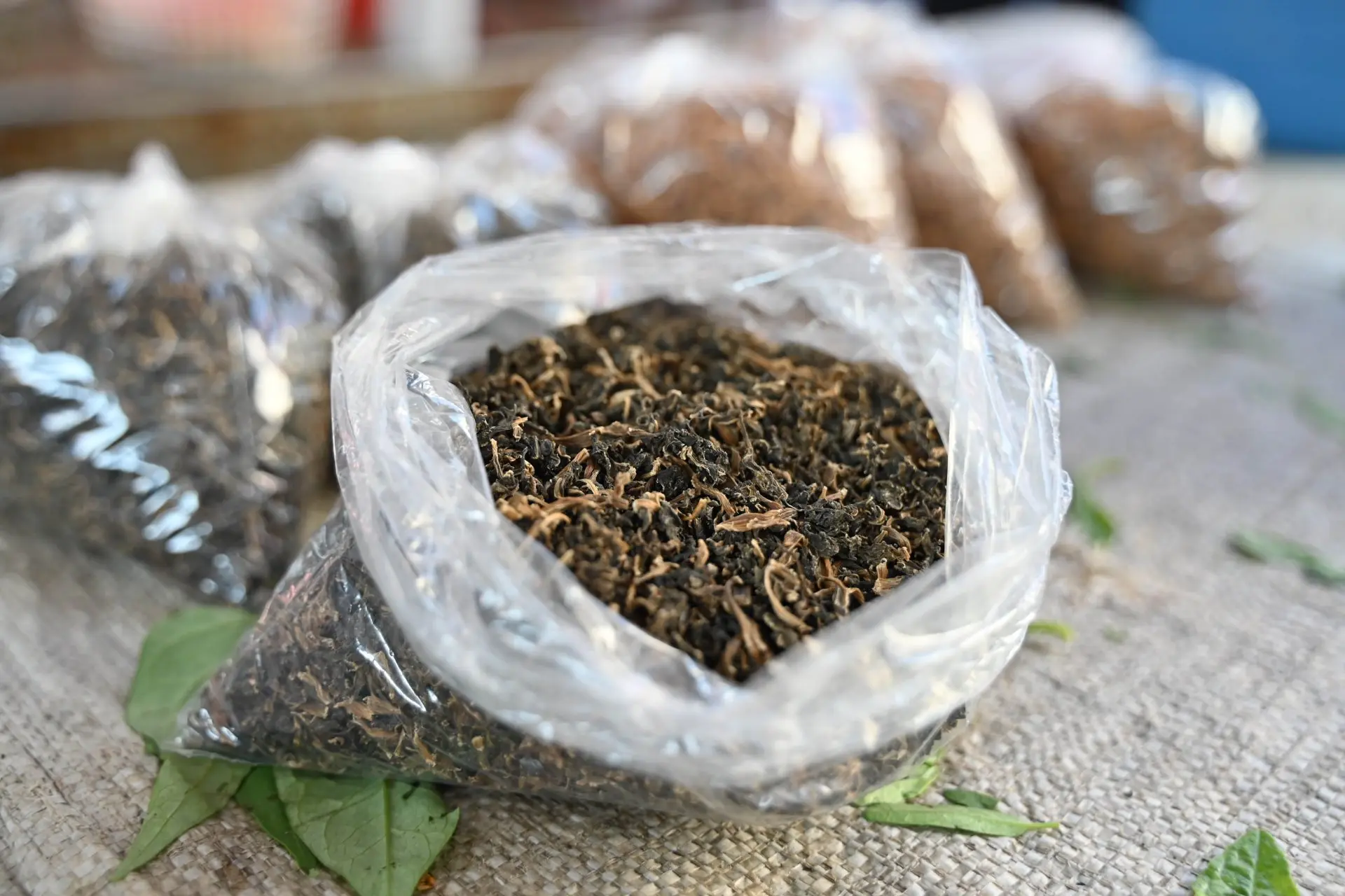 曬乾的蘿蔔葉，藏著美濃人熟悉的家常滋味。 Haka小姐攝