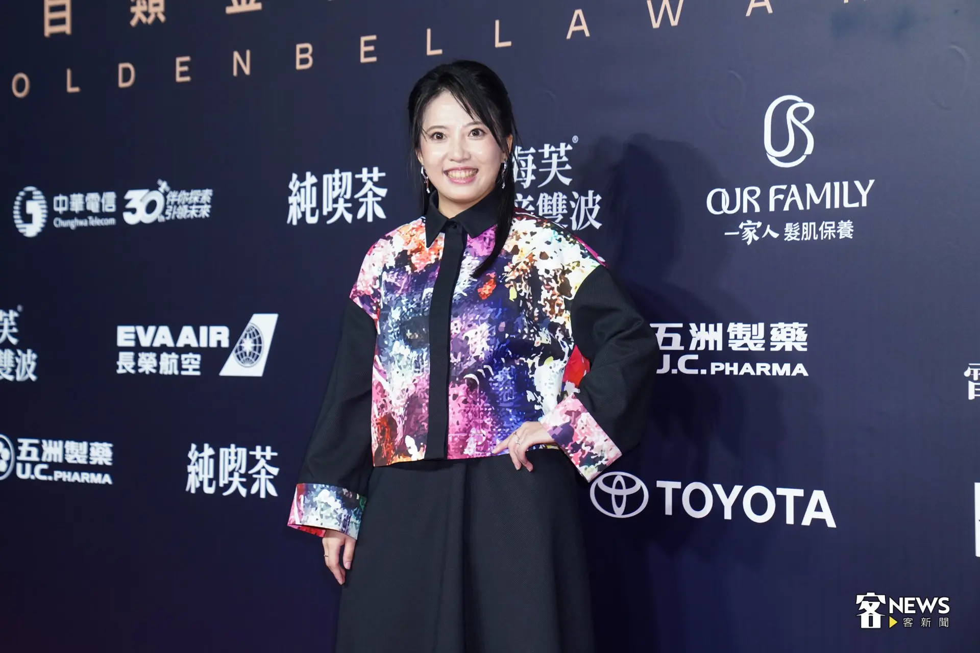 李穎珍上週才拿下廣播金鐘「兒童節目主持人獎」,今晚再戰電視金鐘。朱愷元攝