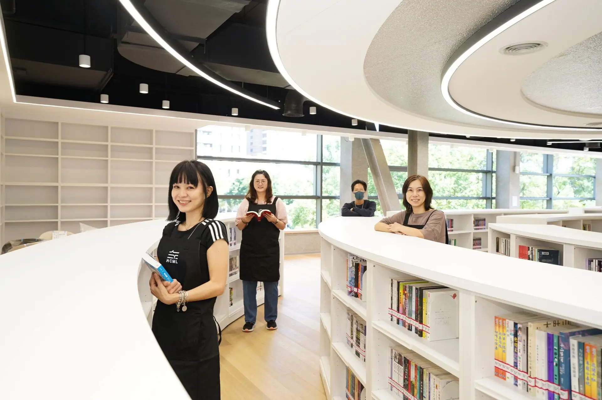 新總館預計於10月29日起試營運，開放民眾入館參觀。新竹縣政府提供
